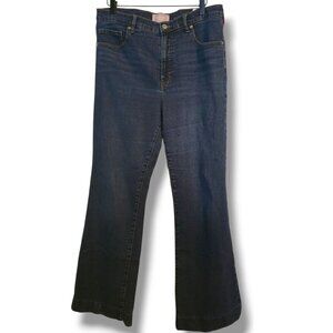 Everlane jeans womens 32 regular high-rise flare medium wash